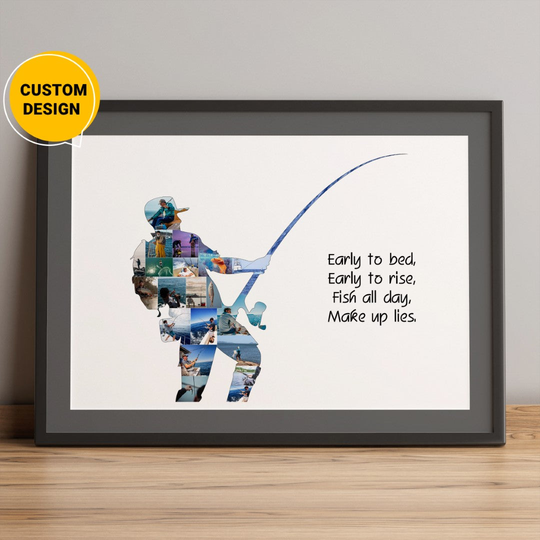Personalized Photo Collage Gift Ideas For Fisherman – CollagemasterCo