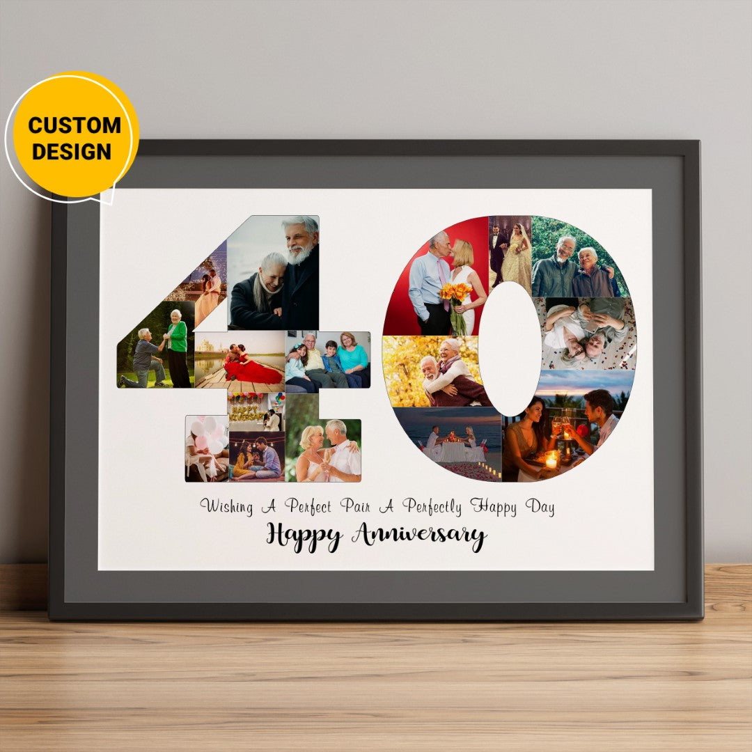 50th Anniversary Gifts for Parents, Custom Photo 50 Years Down Forever To  Go Canvas Prints, Personalized Gifts for Him for Valentine's Day - Magic  Exhalation