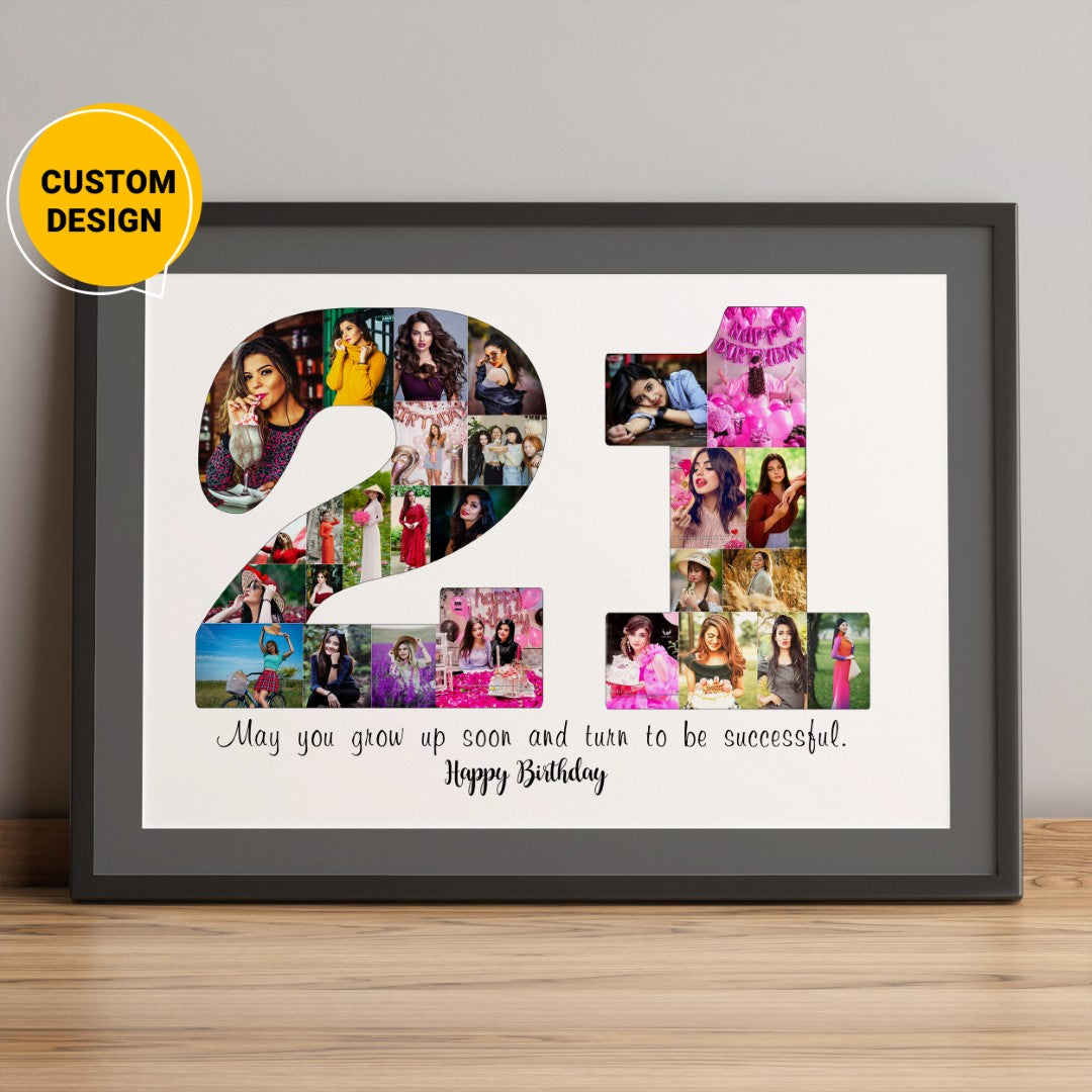 Personalized Bestie Photo Collage Canvas, Customized Gifts For Friends,  Christmas Gifts For Best Friends - Best Personalized Gifts For Everyone