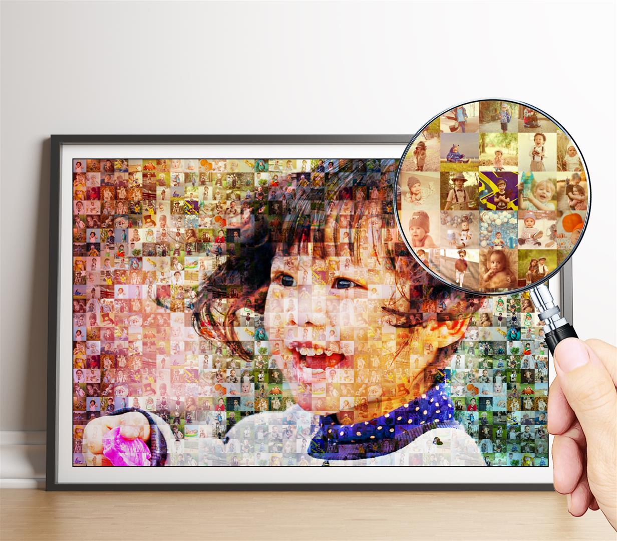 Personalized Mosaic photo frame
