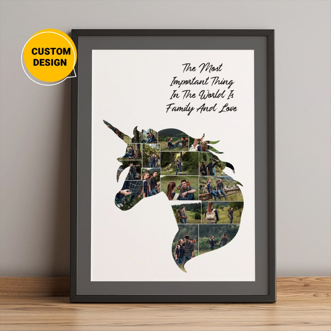 CUSTOM HORSE COLLAGE GIFTS