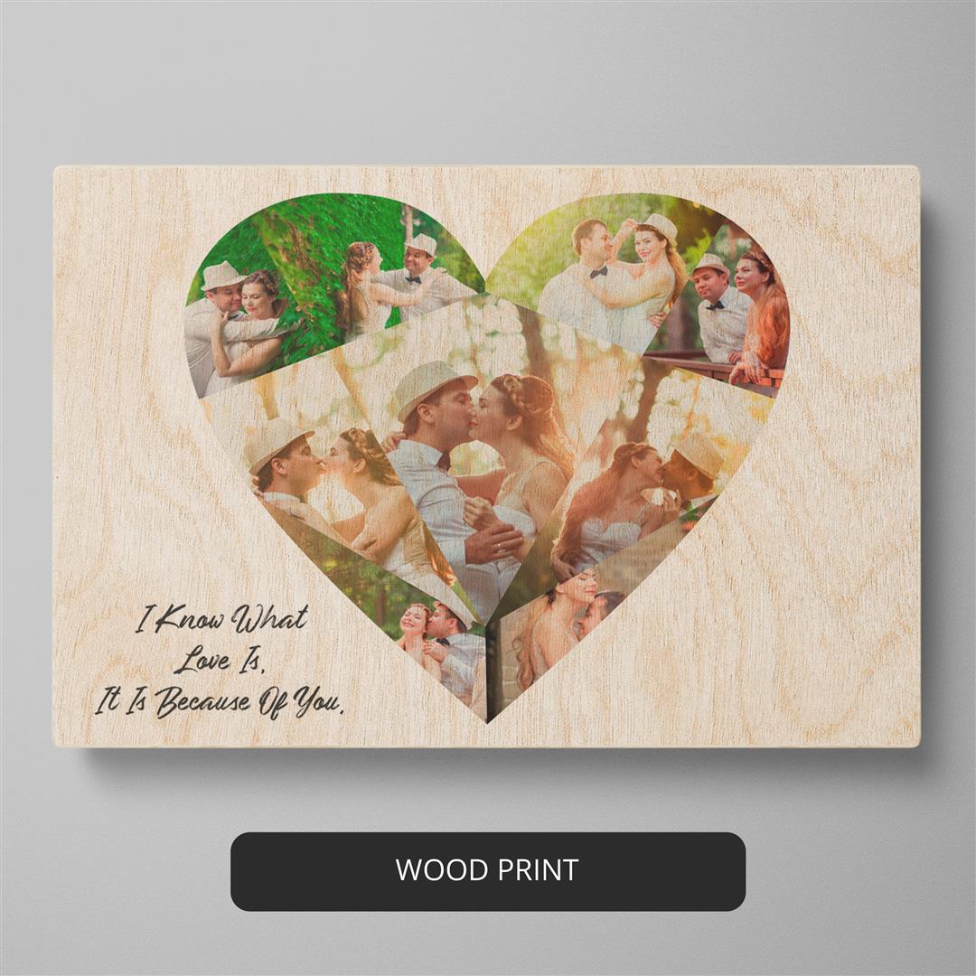 Incredible Gifts India Heart Shaped Valentine's Special Engraved Photo on  wood - Gift for Her and Him (5x6 inches, Brown) : Amazon.in: Home & Kitchen