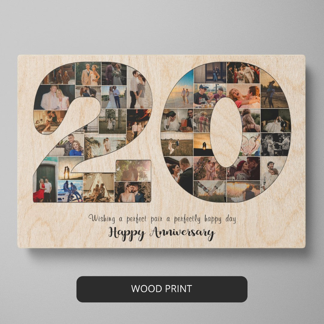 Celebrating Two Decades of Love: Personalized Number Collage — The Perfect  20th Anniversary Gift for Husband and Parents | by Aws Patel | Medium